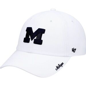 47 Brand White and Black Women's Hat